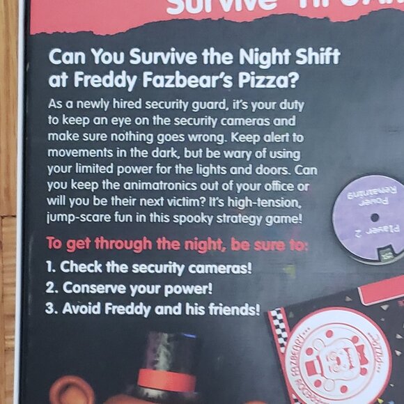 FNAF Five Nights at Freddy's Survive Til 6am Game - Picture 3 of 4